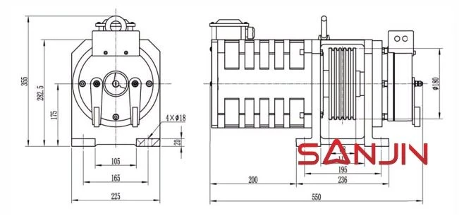 MONADRIVE Traction Machine MONA180A